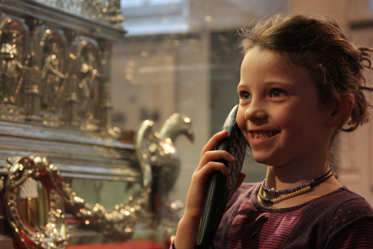 Kinderen baas in het gasthuismuseum