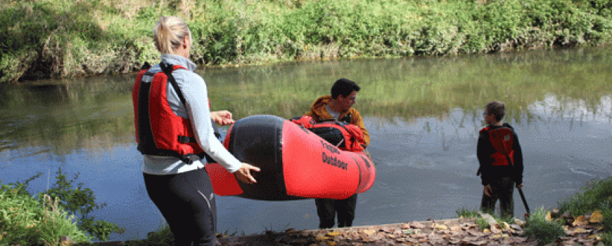 Packraften op de Grote Nete
